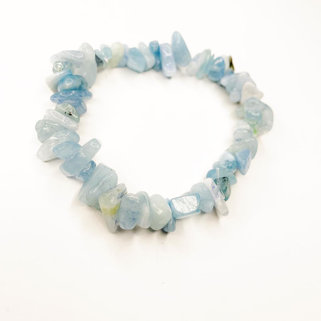 ST001 | Pulsera escallas piedras naturales