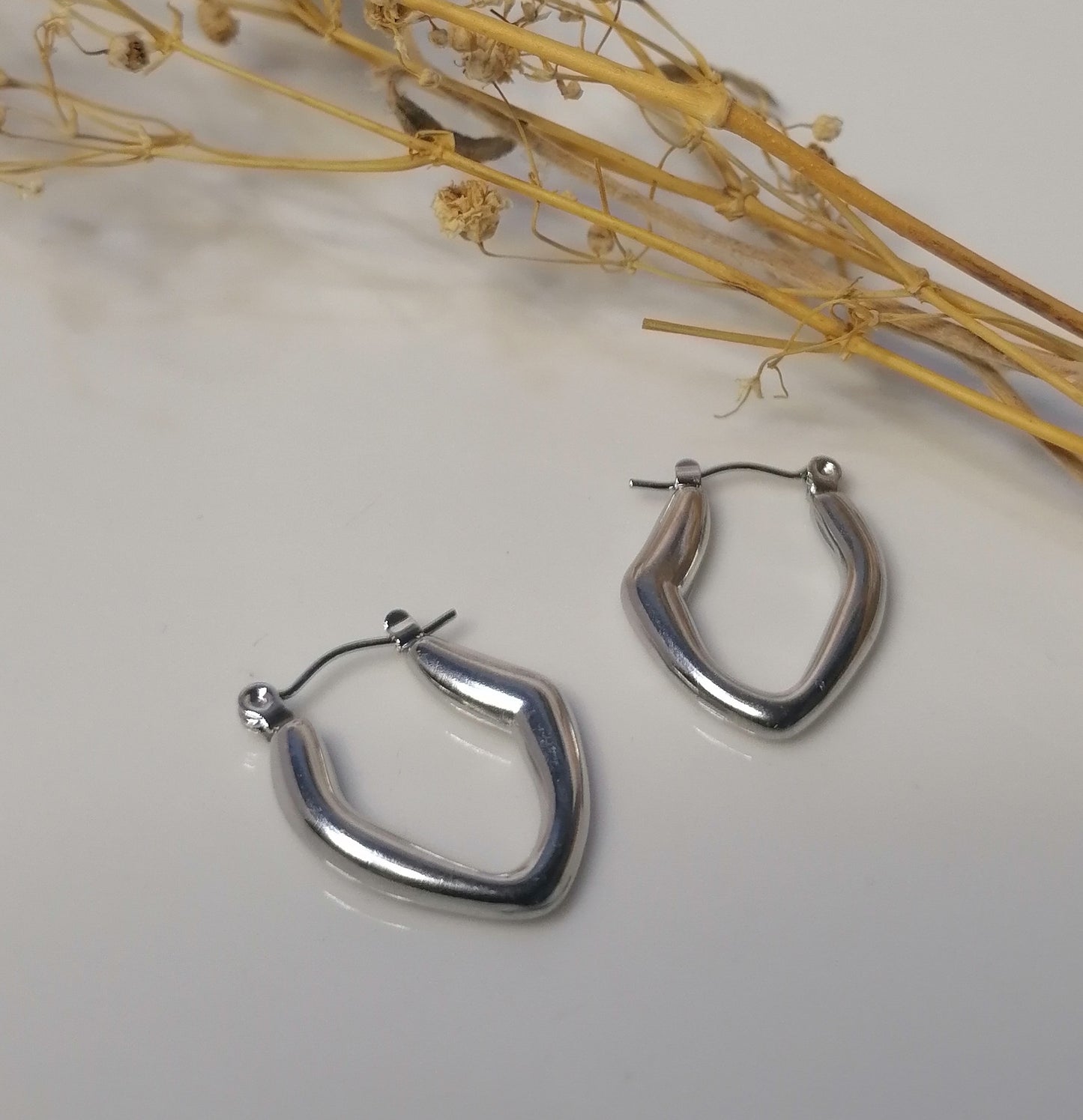 AQ012 | Aros en acero inoxidable irregulares