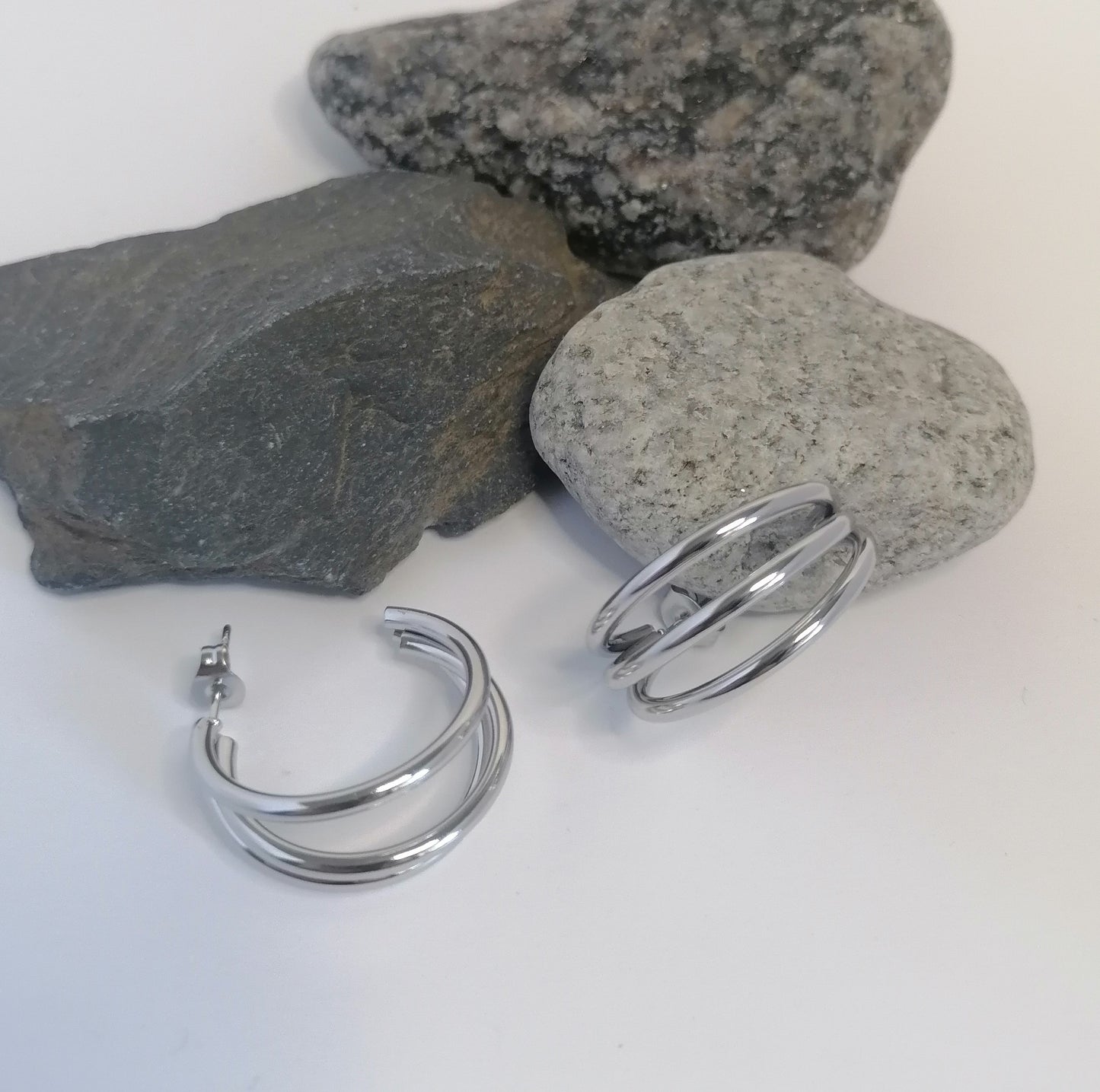 AQ026 | Aros en acero inoxidable triples