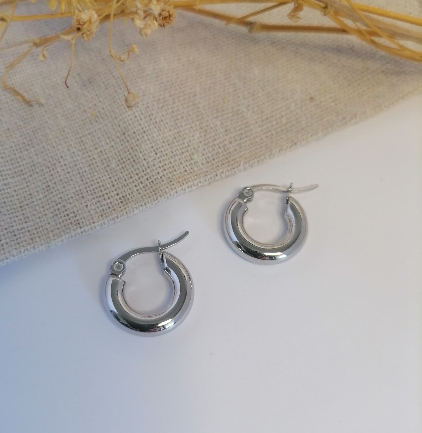 AQ027 | Aros en acero inoxidable macizos