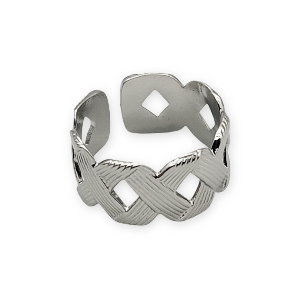 RQ027 | Anillo en acero inoxidable regulable cesta