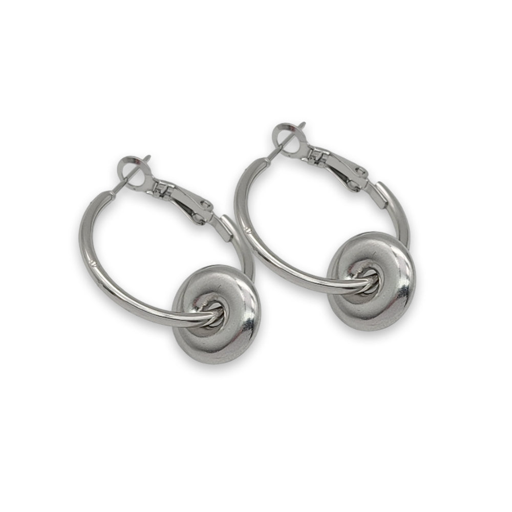 AQ001 | Aros en acero inoxidable con círculo