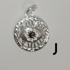 PQ008 | Pulsera con cierre marinero y dije en acero blanco