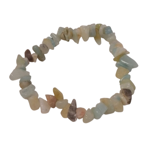 ST001 | Pulsera escallas piedras naturales