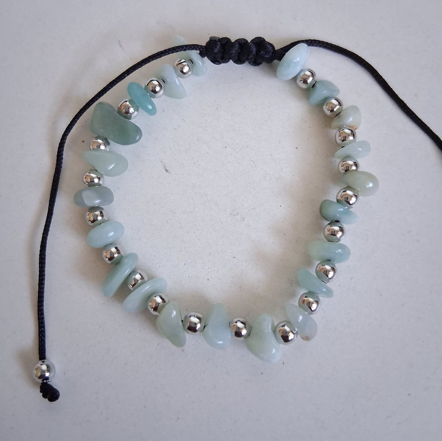 ST041 | Pulsera escallas piedras naturales