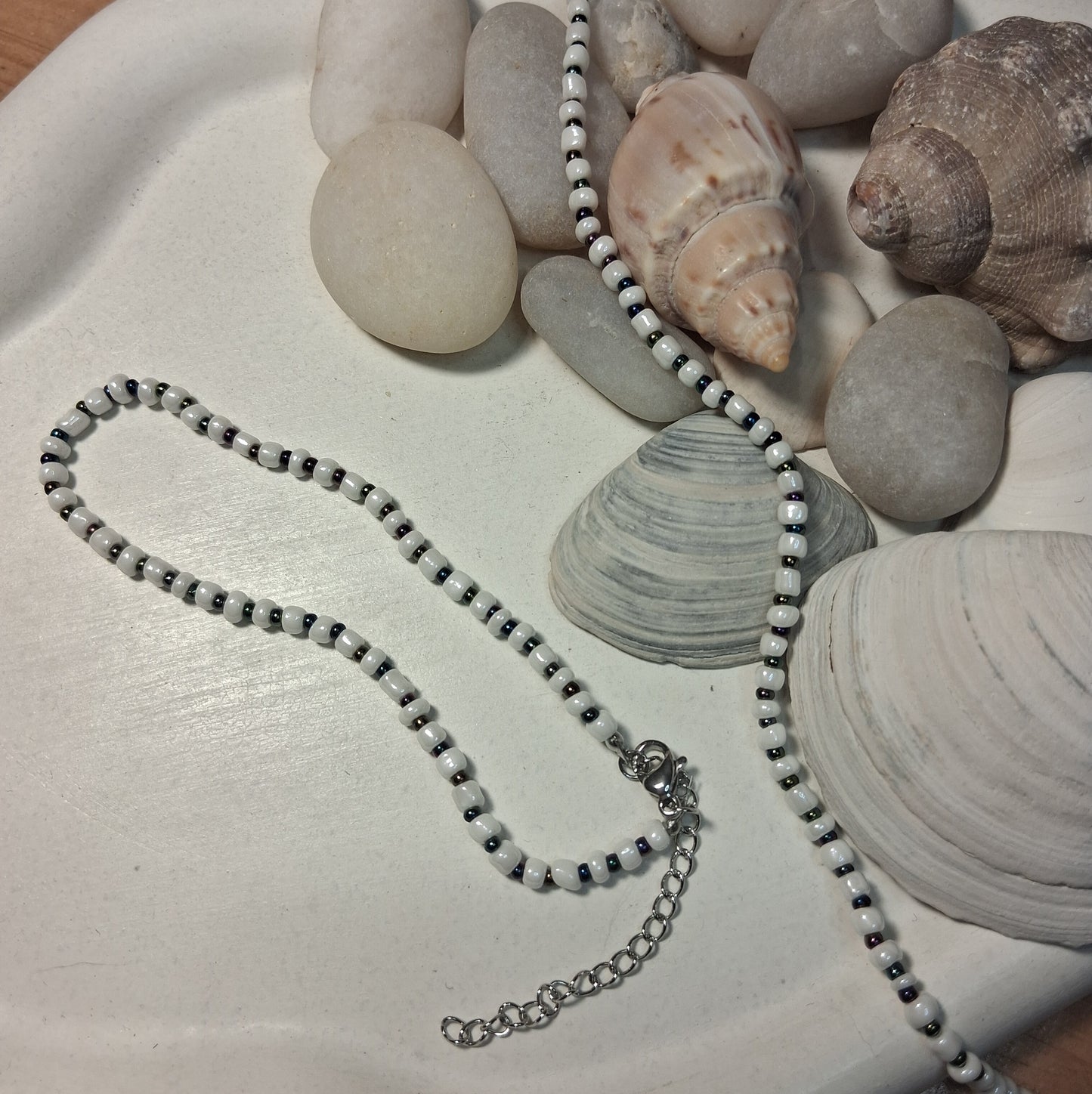 TB004 | Tobillera canutillos con cierre en acero inoxidable