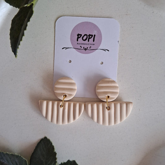 CL003 | Caravanas Irina - Marfil