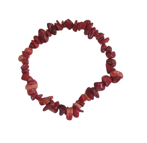 ST001 | Pulsera escallas piedras naturales