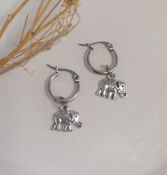 AQ043 | Aros elefantes en acero inoxidable