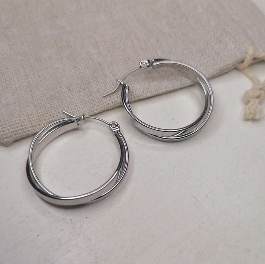 AQ050 | Aros dobles en acero inoxidable
