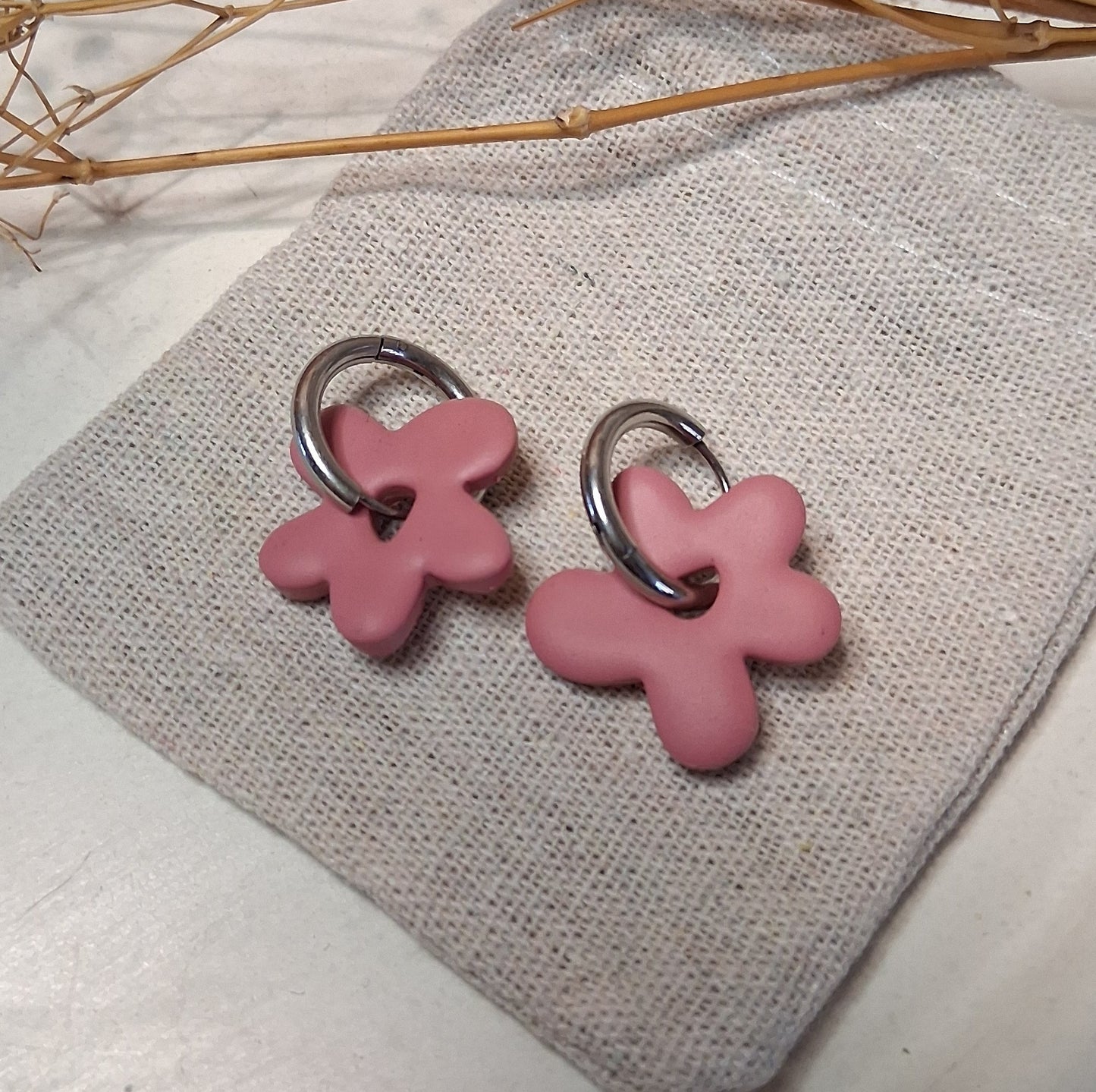 CL007 | Aros Dalia - Rosa viejo