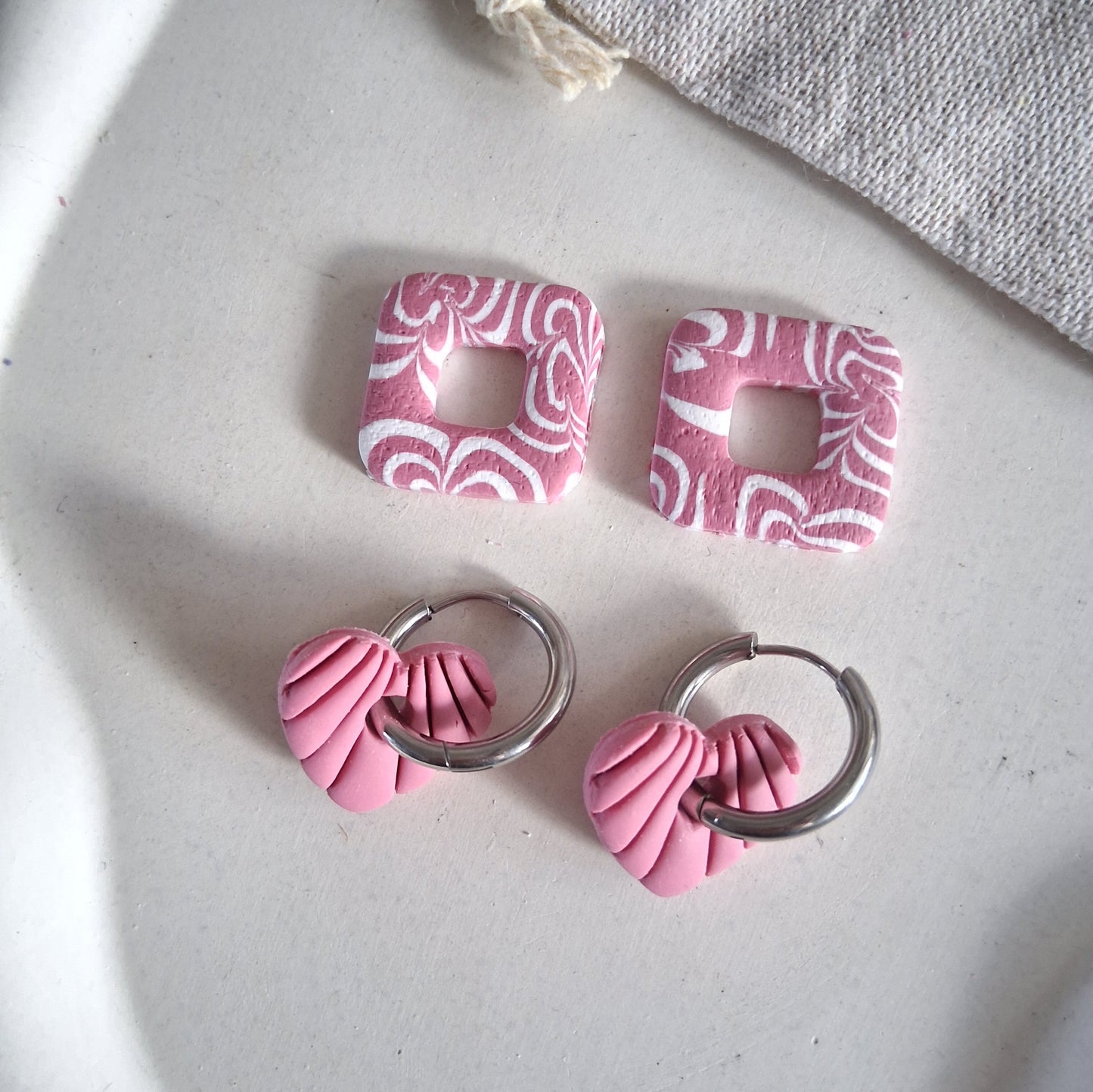 CL027 | Pack aros Pinky - Rosa y blanco
