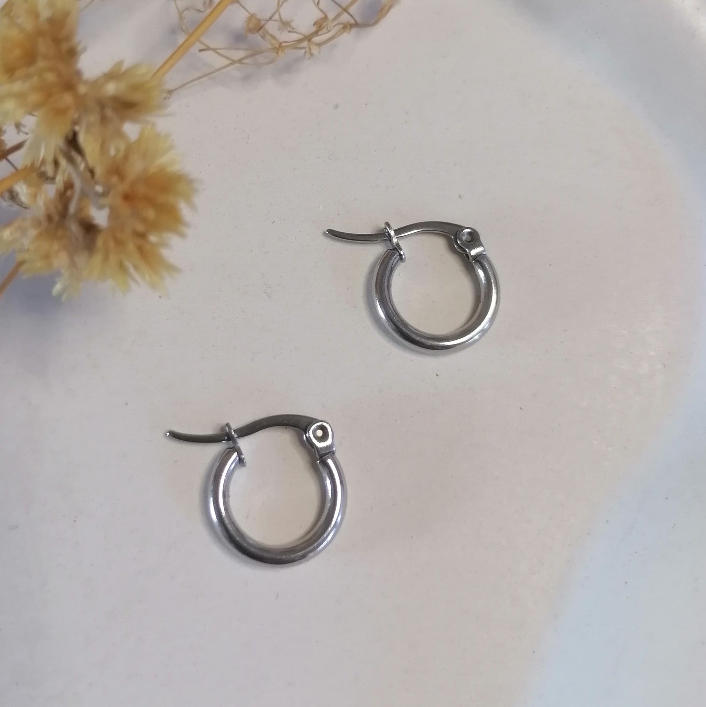 AQ038 | Aritos en acero inoxidable