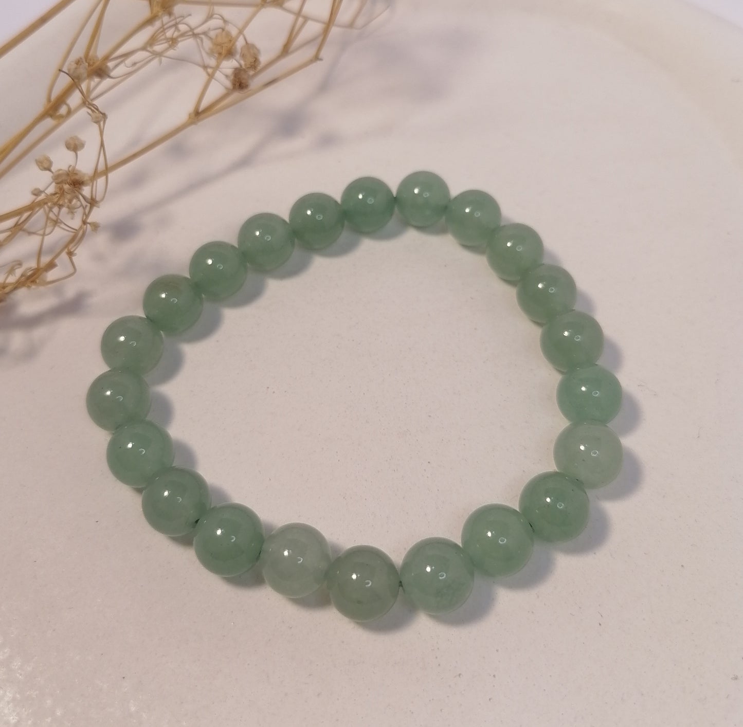 ST002 | Pulsera perlas piedras naturales 8mm