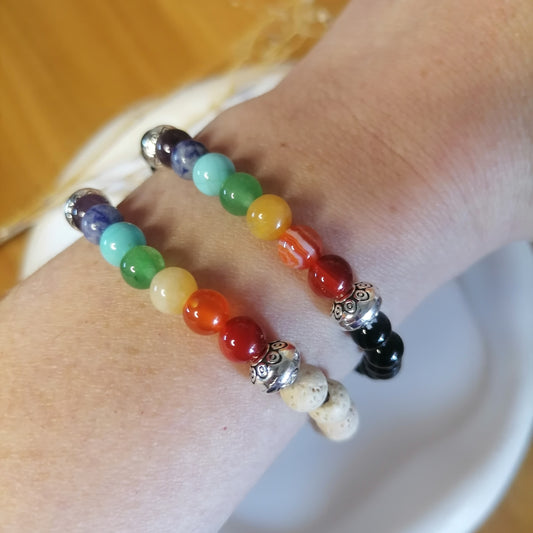 ST003 | Pulsera 7 Chakras piedras naturales