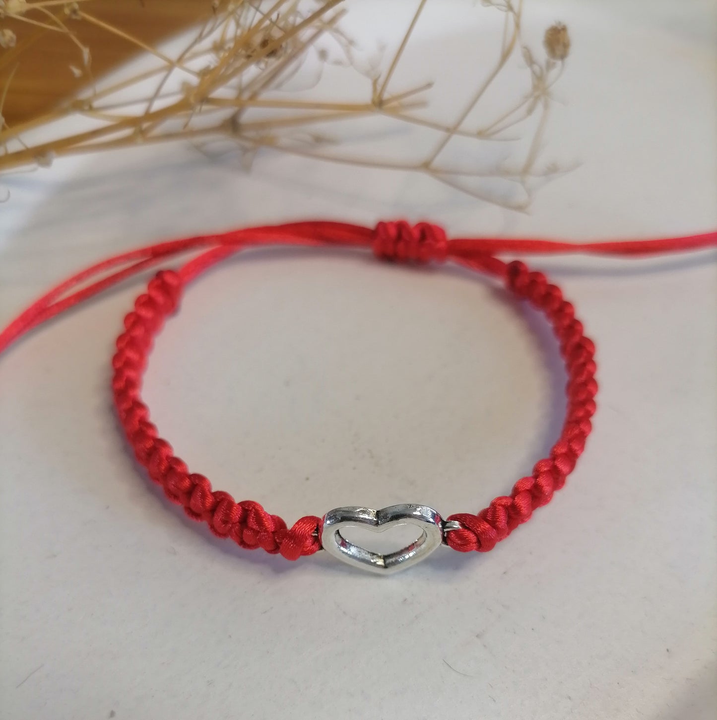 PT006 | Pulsera tejida regulable con conector metálico