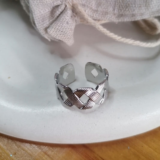 RQ027 | Anillo en acero inoxidable regulable cesta