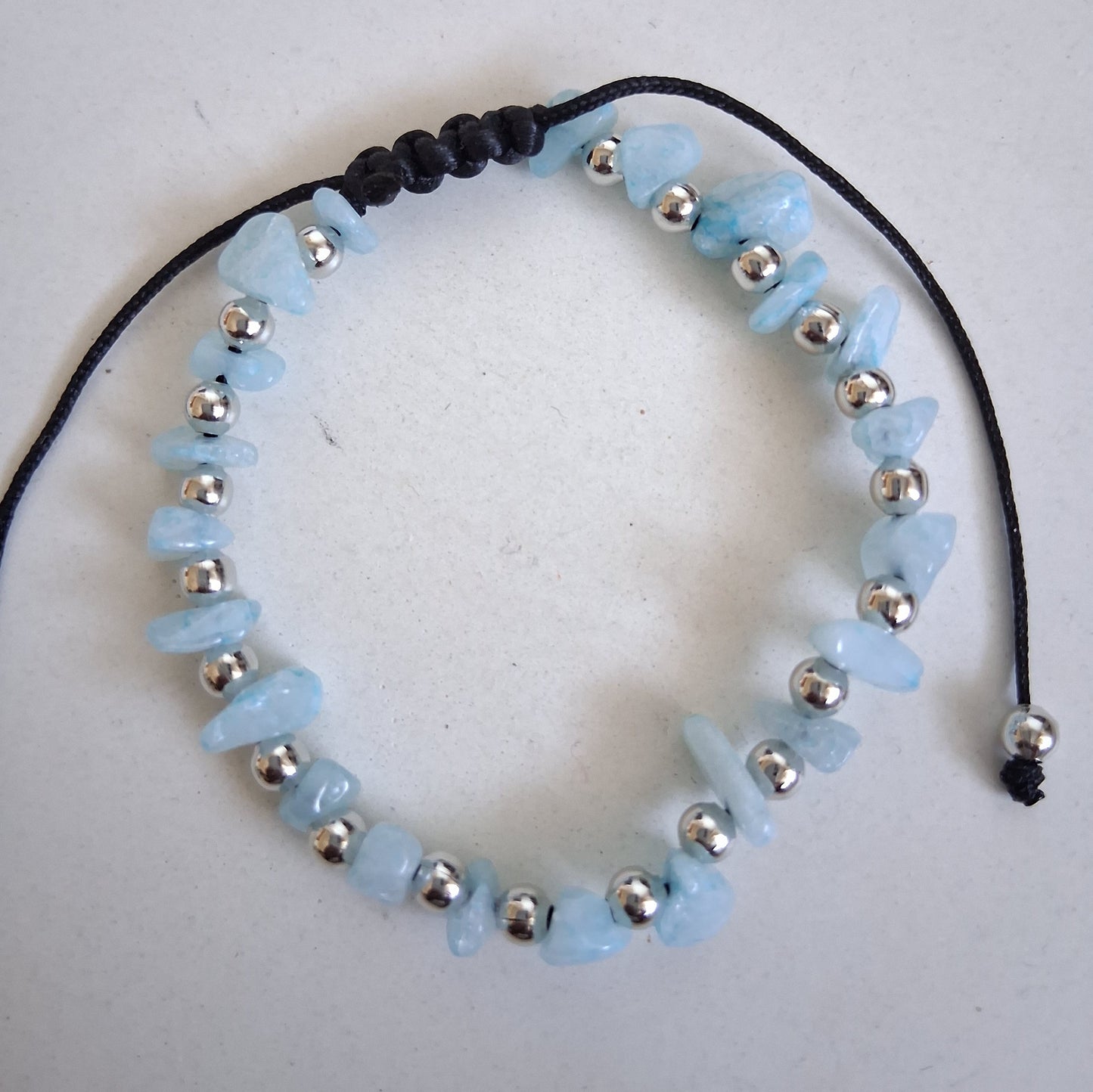 ST040 | Pulsera escallas piedras naturales