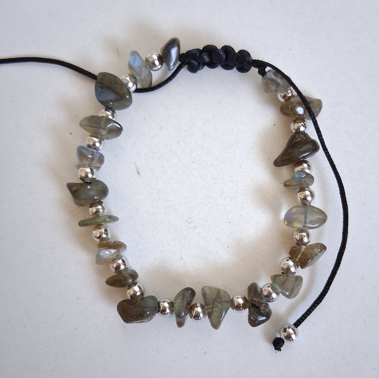 ST041 | Pulsera escallas piedras naturales